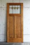 木製室内ドア ID-476 ヴィンテージフィニッシュ ステンドグラス