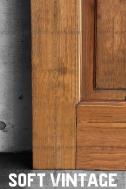 木製玄関ドア ID-865 ヴィンテージフィニッシュ アイアン格子
