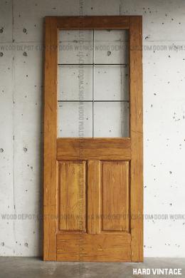 木製室内ドア ID-704 ヴィンテージフィニッシュ アイアン格子6